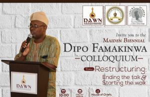 Yoruba Academy, DAWN Commission, ARG Ready To Hold Dipo Famakinwa Colloquium The Dipo Famakinwa event's banner...