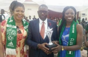 University of Benin Holds Sport Awards, Honours Okumagba Others Vincent Okumagba (middle) and his members after the event…