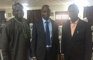 Photo: Lekan Otufodunrin Delivers Lecture At Ibadan Urban Flood Management Project’s 3-Day Workshop For Mediamen L-R: One of the resource persons, Mr Bolaji Oladepo (ex-broadcaster at NTA), Mr Abiodun Of Ibadan Urban Flood Management Project and Mr Lekan Otufodunrin…in Oyo Town…