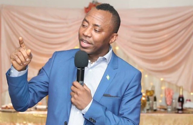 Omoyele Sowore...ready for the task ahead...