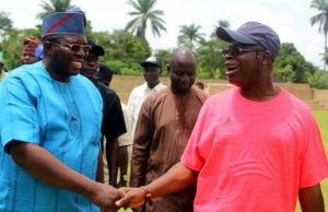 Day Ilaji Stadium & Resorts Centre Played Host To Football Lovers ...Professor Adeniyi Olowofela...left...at the event...