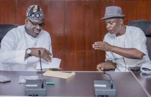 The Future Belongs Only To God, Late Oyo Speaker Submits In His Last Parrot Xtra Interview, Says Senate Should Apologize To Nigerians Over The Mace Hijack Issue Late Rt Hon Michael Adeyemo, left, with Parrot Xtra's Olayinka Agboola during the interview session...