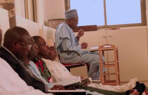 Buhari Participates In Ramadan Tafsir President Muhammadu Buhari speaking during tafsir...