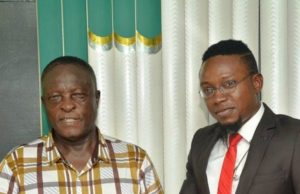 NBBofC Boss Trilled By Passion Of Ibadan Boxing Promoter Dr. Rafiu Ladipo, the President, Nigerian Boxing Board of Control (NBBofC), left, presenting professional boxing license to the Ibadan based promoter, Extreme Boxing Promotions, Mr. Ayo Olaniyi…