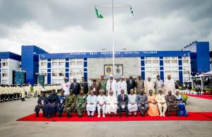 Photo: When Buhari Commissioned Nigerian Navy Reference Hospital In Calabar