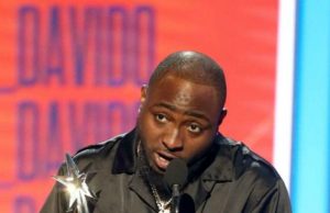 Davido To Fans: I Need Your Serious Prayers Davido...receiving his award...