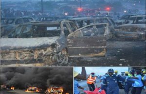 Exploded Tanker: How 9 Lives, 54 Vehicles Were Burnt In Lagos