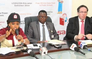 Waste Disposal: Oyo, Development Partners Seek IT Solution L-R: OYOMESI's Dr Bisi Akin-Alabi, Tech-U's Professor Ayobami Salami and the Managing Director of WAEL, Mr. Paul O’Callaghan...at the event...