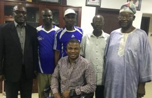 N500m Endowment: Ayefele Pledges Support For Shooting Stars Sports Club Dr Olayinka Ayefele, with the 3SC supporters' team who visited him...