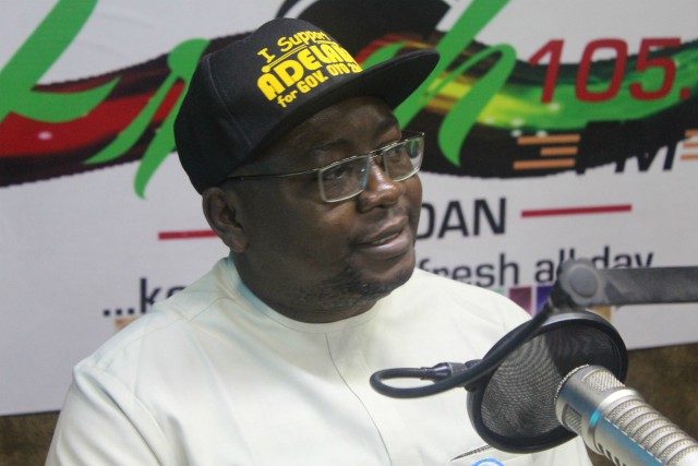 Chief Adebayo Adelabu...while speaking on Fresh FM Radio...on Saturday...