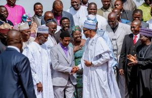 Buhari To CAN Leaders: We Must Work Together To Shame Shame Those Stoking Fires Of Ethnic, Religious Conflicts President Muhammadu Buhari with the CAN Leaders...