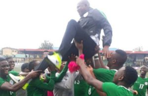 How Flying Eagles Qualify For Nation’s Cup Flying Eagles’ players in jubilant mood after their qualification on Saturday…