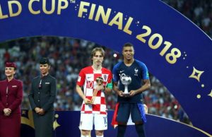 2018 FIFA World Cup Russia Awards: Modric Named MVP, Kane Wins Golden Boot, Courtois Bags Golden Glove