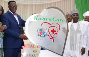 Kwara Launches N25 Per Day Health Insurance Dr Abdulfatah Ahmed, left, at the event...