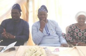 Oyo Commissioners Charge Parents, Guardians As Mahnatez International School Holds End Of The Session Party From the left: Oyo State Attorney General and Commissioner for Justice, Seun Abimbola, Commissioner for Health, Dr. Azeez Adeduntan and Hajjia Adebisi during the programme…