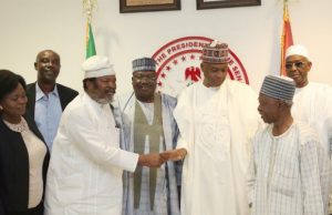 Photo: When Saraki Met With Media Stakeholders