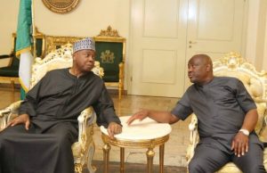 Political Circle Bubbles As Wike Hosts Saraki In Port Harcourt