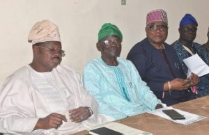 Reconciliation: We’ve Achieved More Than 75 Per Cent Success- Ajimobi L-R: Gov.Abiola Ajimobi of Oyo state, Oyo state Chairman of All Progressives Congress, Chief Akin Oke, Former Oyo state governor, Chief Adebayo Alao-Akala and Speaker, Oyo state House of Assembly, Olagunju Ojo the meeting…