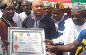 Kogi East 2019: Victor Adoji For Senate Endorsed By Coalition Of Political Parties …after Victor Adoji, middle, was endorsed…