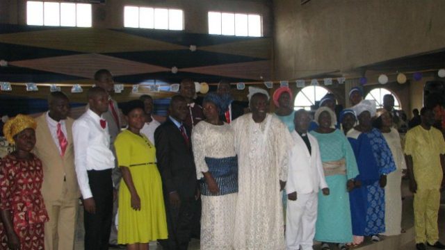 Prophet Richard Adebayo Kolawole, with others during the event...