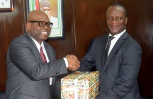 Cross-Border Transhumance: Alli, Oyo SSG Wants Peaceful Co-Existence Secretary to Oyo State Government, Mr Olalekan Alli...left...