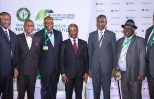 Osinbajo To Lawyers: We Should Establish A System Of Consequence For Misdeeds VP Osinbajo with President NBA, Mr Abubakar Balarabe Mahmoud(1st right); Director Access Bank, Mr. Paul Usoro (3rd left); Prof. Konyinsola Ajayi (2nd left); Min. Budget & National Planning, Mr Udoma Udo Udoma (1st left)…at the NBA event in Abuja…