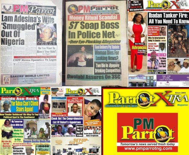 ...thank God for Parrot Xtra Magazine and PMParrot's 14th anniversary...