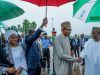 Photo: Buhari Leaves For New York For UN General Assembly President Buhari accompanied by his wife Aisha and others…on their way to New York on Sunday…