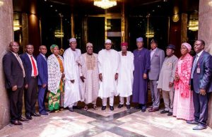 Buhari To Accountants: Our Watchword Is Accountability President Muhammadu Buhari with the executives of the Association of National Accountants of Nigeria (ANAN)
