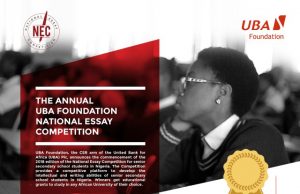 UBA Receiving Entries For National Essay Competition, Prizes Increased
