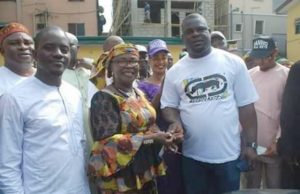 Lagos Mainland LG Boss, Hon. Omolola Essien Donates Vehicles To Legislators Hon. Omolola Essien presenting the key of one of the cars to one of the beneficiaries at the event…