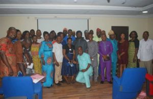 OYSACA Releases Communiqué After Successful Hosting Of Training Workshop For Media Practitioners On HIV/AIDS Reporting And Communication Participants and organizers in a group photograph shortly after the workshop…
