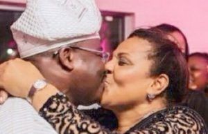 Ajimobi Marks 38th Wedding Anniversary, Takes Celebration To Facebook Page ...Senator Abiola Ajimobi and his lady-lover...captured in an extremely intimate mood...Happy Wedding Anniversary to the love-birds...