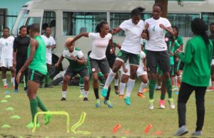 Falcons’ Epe Camp Thrills NFF’s Akinwunmi Super Falcons...in their Epe, Lagos State camp...