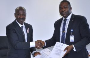 Anti-Graft War: EFCC, INTERPOL Sign MoU EFCC's Ibrahim Magu, left, with CP Sola Subair of INTERPOL...