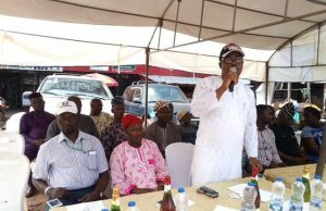 Day Ibadan South LCDA Council Boss Flagged-Off Free Medical Care The Chairman, Ibadan South Local Council Development Area, Hon. Fagunwa Shakiru Kayode...speaking at the event...