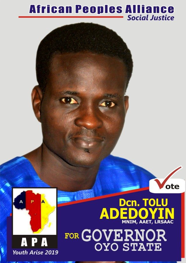 Deacon Adedoyin Tolulope