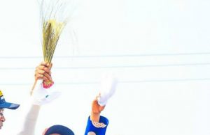 Photos: Massive Attendance At Oyo APC Gubernatorial Candidate’s Campaign Flag Off L-R: Chief Adebayo Adelabu, Governor Abiola Ajimobi and Chief Akin Oke, the chairman of APC in Oyo State...