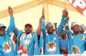 How Three Lives Were Lost At APC’s Gubernatorial Campaign In Lagos, IPC Reacts The gubernatorial candidate of APC in Lagos State, Mr Babajide Sanwo-Olu being presented at the event...