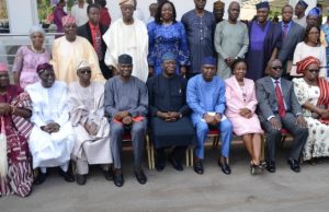 Fayemi Inaugurates Governing Councils Of Ekiti’s Tertiary Institutions The Executive Governor of Ekiti State, Dr. John Kayode Fayemi with the members of the newly constituted governing councils of institutions in Ado Ekiti on Tuesday...