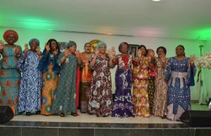 Buhari/Osinbajo Reelection: Wives Of South West Governors Rise Up In Support Wives of South West Governors, with others, at the event...