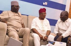 Photo: Kollington Ayinla Storms UfitFly’s Office Kollington Ayinla,UfitFly,Ajibola Ogunkeyede,Kola Olootu