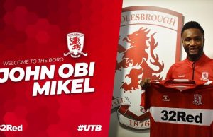 Middlesbrough Announces Mikel’s Signing