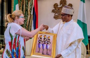 Insurgency In Nigeria: Buhari Hails Sweden For Assisting Victims President Muhammadu Buhari, with the outgoing Swedish Ambassador to Nigeria, Mrs Inger Ultvedt...