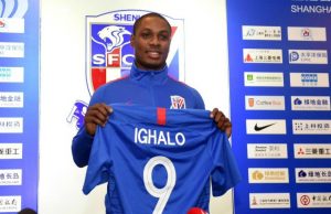 I Joined Shanghai Shenhua Because Of Obafemi Martins – Ighalo Odion Ighalo...in his new colours...