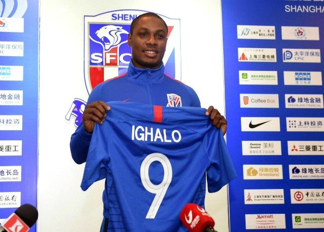 Odion Ighalo...in his new colours...
