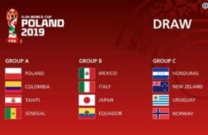 Poland 2019: Nigeria In Same Group With USA, Qatar, Ukraine Poland 2019