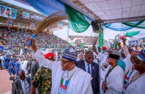 Buhari In Gombe, Speaks About Why PDP Members Are Joining APC President Muhammadu Buhari in Gombe State...
