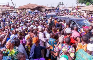 Ajimobi Pledges Not To Abandon Ongoing Projects In Oke Ogun Senator Abiola Ajimobi...in Saki, Oke Ogun....