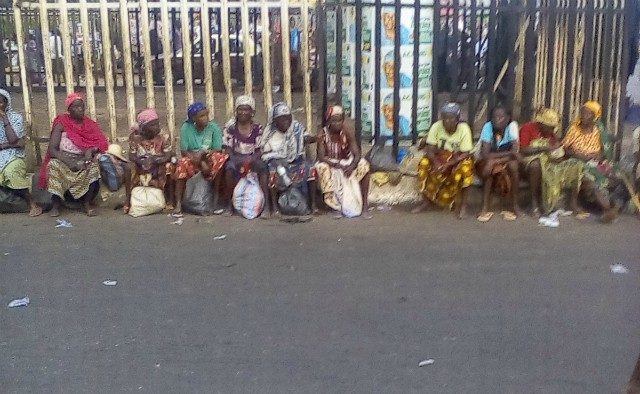 The destitute under Mokola Bridge in Ibadan, the capital city of Oyo State...